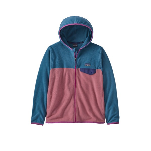 Kids' Patagonia Micro D Snap-T Fleece Jacket (Light Star Pink)