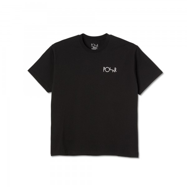 Kids' Polar Skate Co. Stroke Logo T-Shirt Jr (Black)