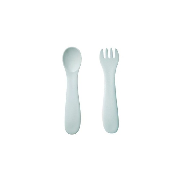 KINTO BONBO Spoon & Fork (Blue Grey)