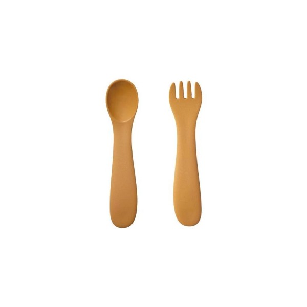 KINTO BONBO Spoon & Fork (Yellow)