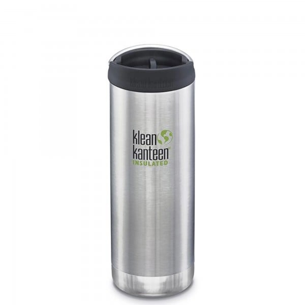 Klean Kanteen 473ml TKWide Insulated Bottle w/Café Cap 3.0 (Stainless Steel)