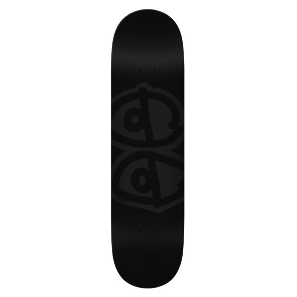 Krooked Eyes Skateboard Deck 8.5" (Black)