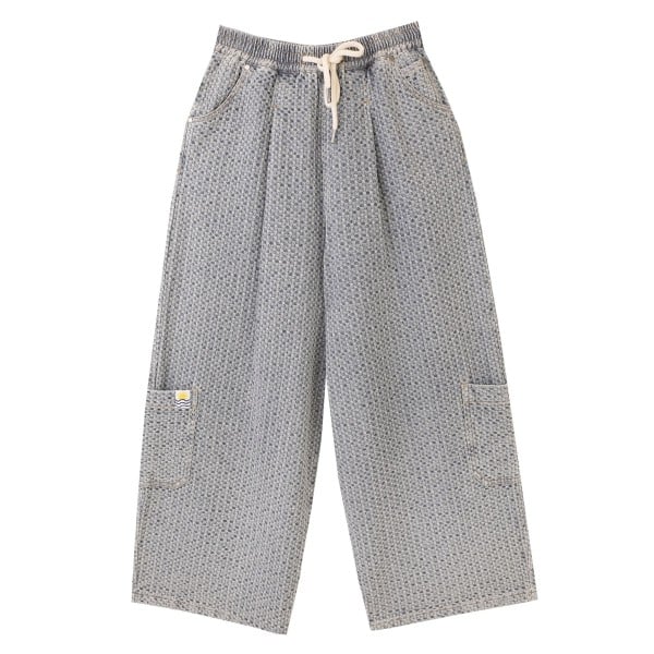 L.F.Markey Aiden Trouser (Sky Seersucker)