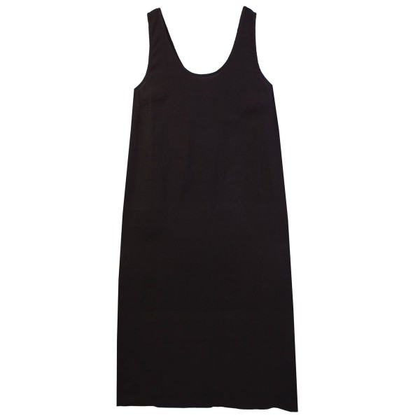 L.F.Markey Basic Linen Shift Dress (Black)