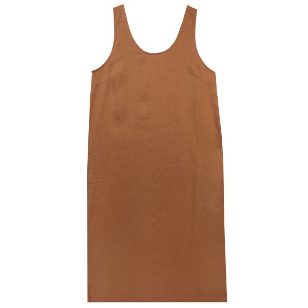 L.F.Markey Basic Linen Shift Dress (Chestnut)