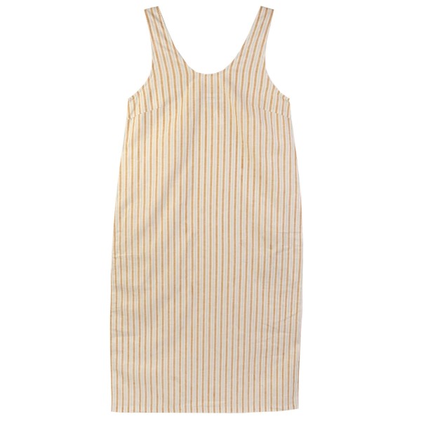 L.F.Markey Basic Linen Shift Dress (Citrus Stripe)