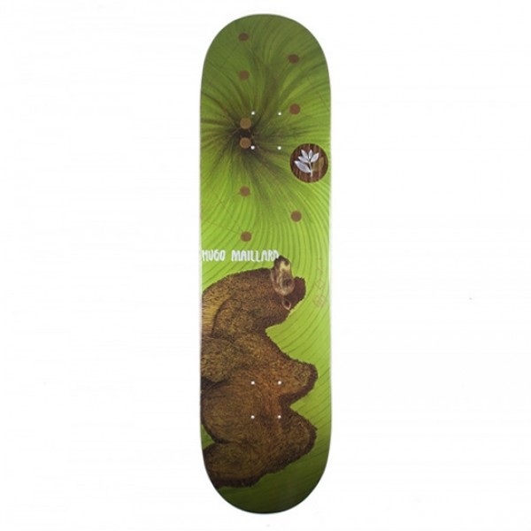 Magenta Hugo Maillard Zoo Series Skateboard Deck 8.5"