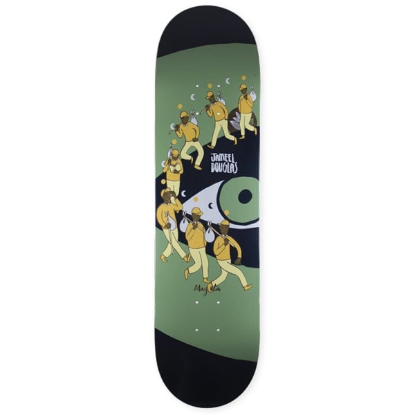 Magenta Jameel Douglas Extravision Skateboard Deck 8.5"
