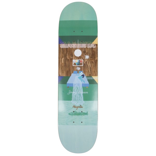 Magenta Jimmy Lannon Sleep Series Skateboard Deck 8.5"