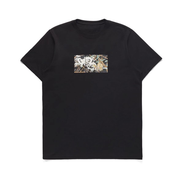Maharishi Triptych Water Dragon T-Shirt (Black)