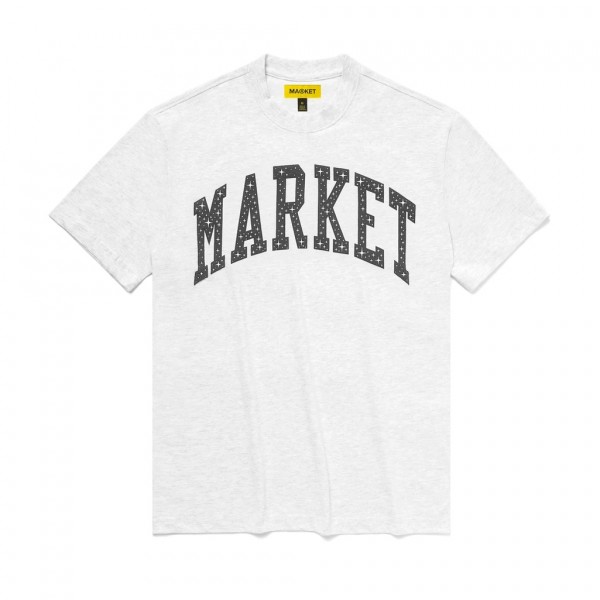 Market Arc Puff Print T-Shirt (Ash)
