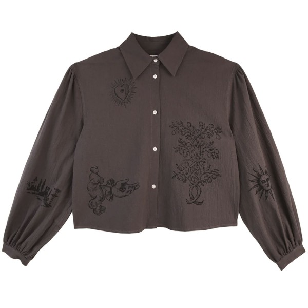 Meadows Eulalia Shirt (Charcoal)