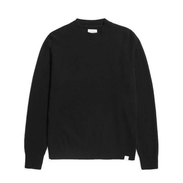 Norse Projects Standard Merino Lambswool Sweater (Black)