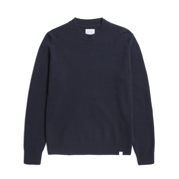 Norse Projects Standard Merino Lambswool Sweater (Dark Navy)