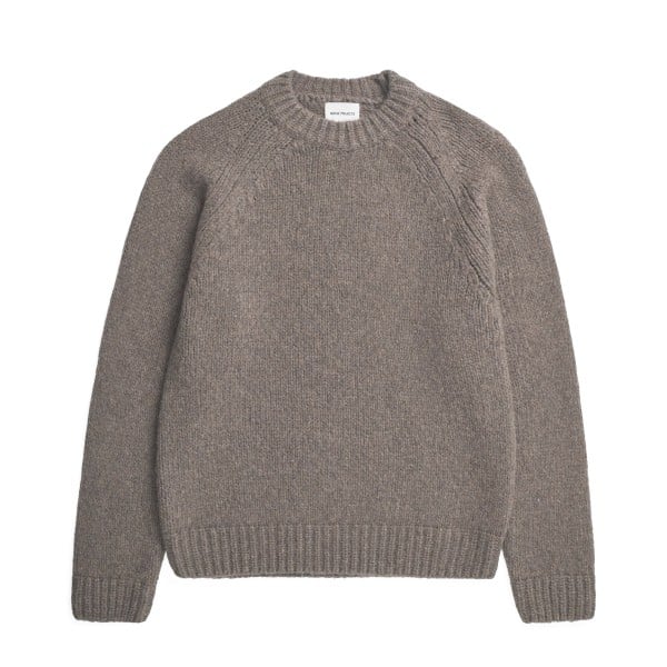 Norse Projects Birger Wool Raglan Sweater (Walnut)