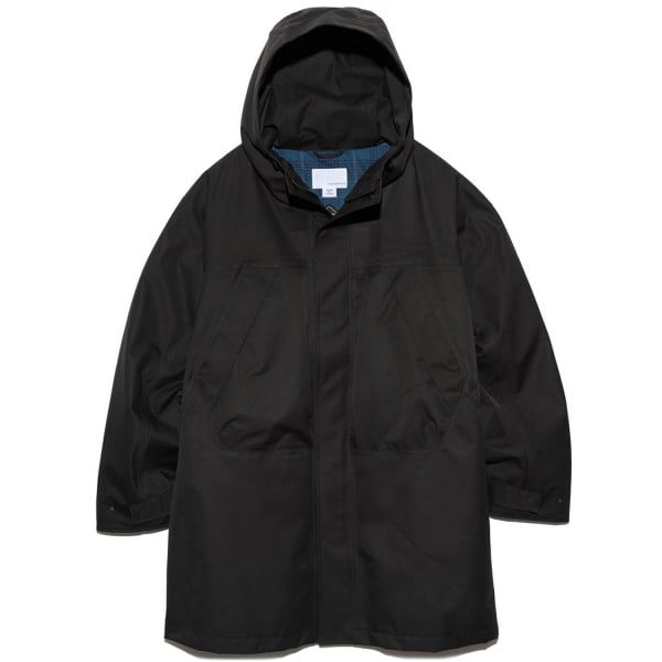 nanamica 2L GORE-TEX Hooded Coat (Charcoal)