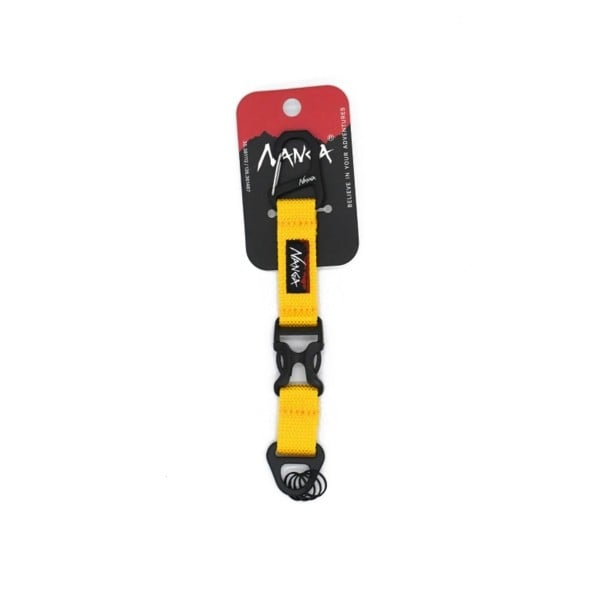 Nanga Carabiner Keychain (Yellow)