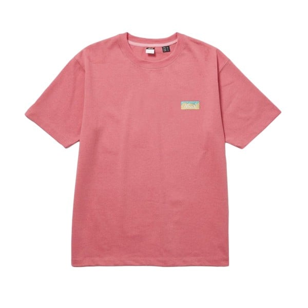 Nanga Eco Hybrid Box Logo Embroidery T-Shirt (S. Pink)