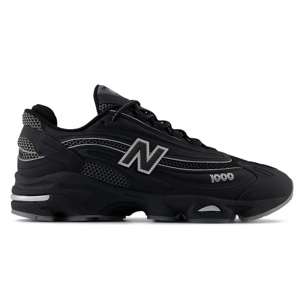 New Balance 1000 (Black/White/Silver Metallic)