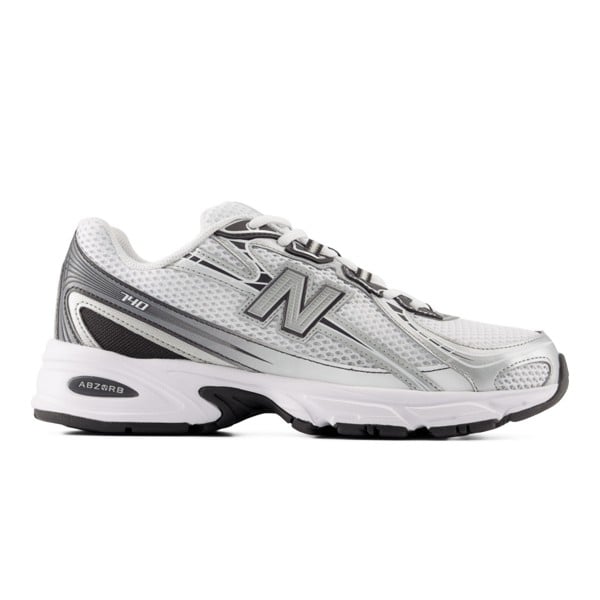 New Balance 740 (White/Black Cement)