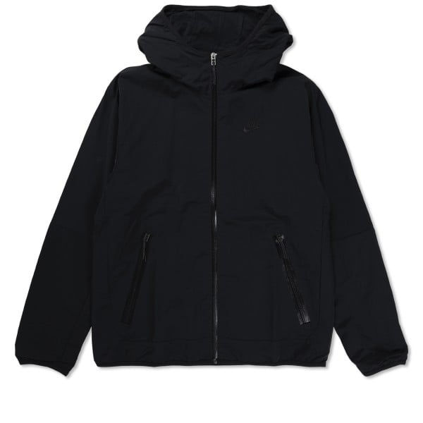 Nike Full-Zip Lined Hooded Jacket (Black/Black)