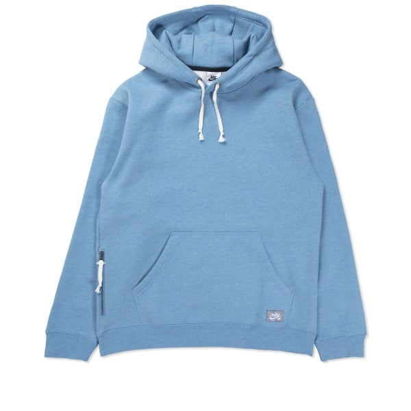 Nike SB Fleece Pullover Hooded Sweatshirt (Dutch Blue/Pure)