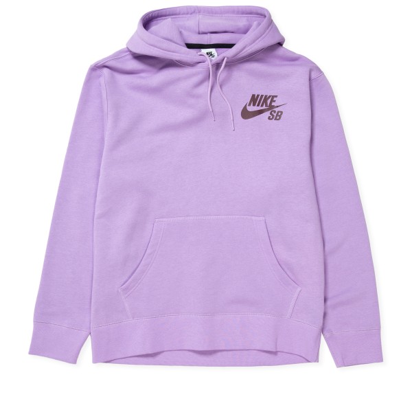 Nike SB Icon Pullover Hooded Sweatshirt (Violet Star/Dark Wine)