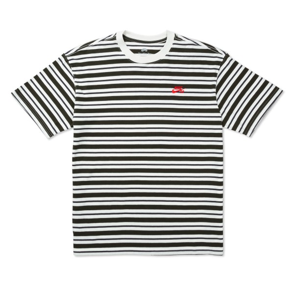 Nike SB Striped Skate T-Shirt (Sail/Dk Smoke Grey/Sequoia)