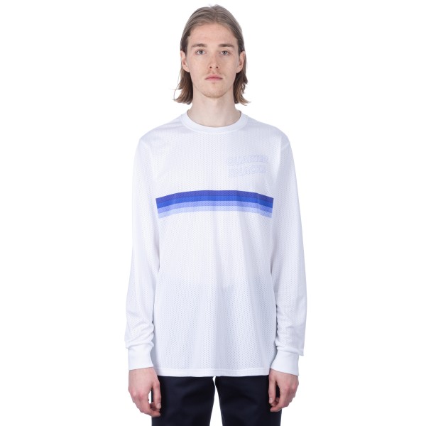 Nike SB x Quartersnacks Dry Long Sleeve T-Shirt (White/Royal Pulse)