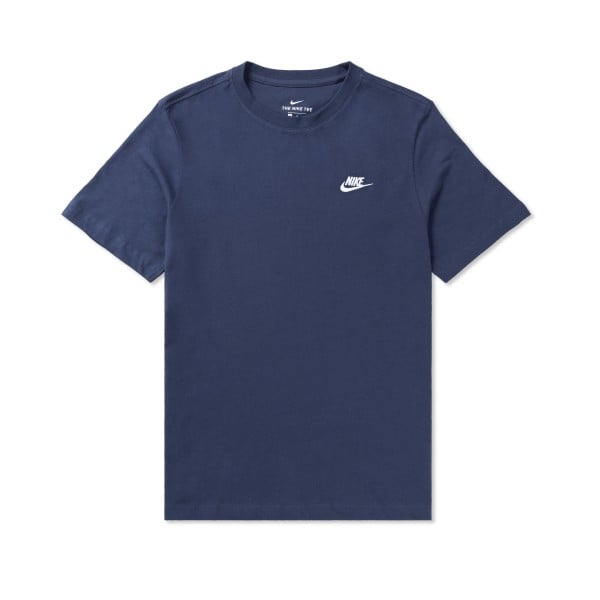 Nike Sportswear Club T-Shirt (Midnight Navy/White)