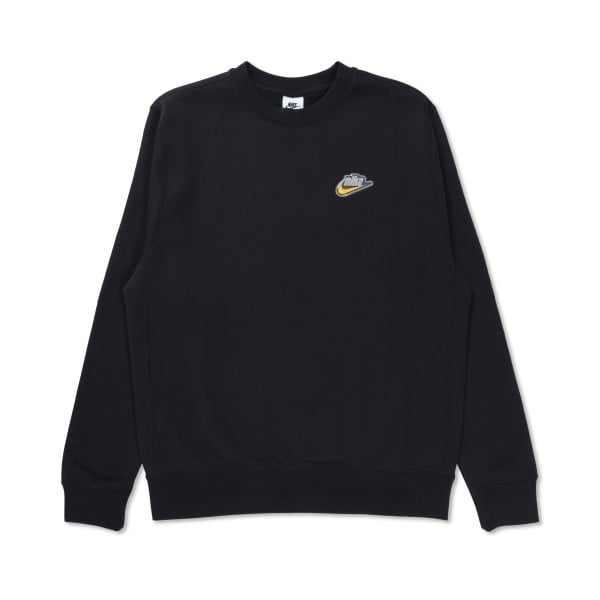 Nike Sportswear Keep It Clean Crew Neck Sweatshirt (Black/White)