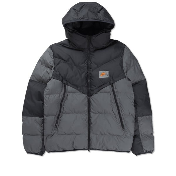 Nike Sportswear Storm-FIT Windrunner PRIMALOFT Jacket (Black/Iron Grey/Iron Grey/Safety Orange)