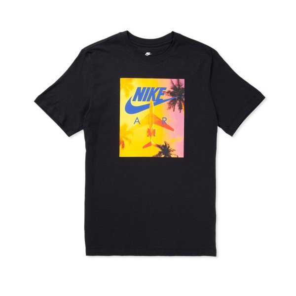 Nike Sportswear Swoosh By Air T-Shirt (Black)