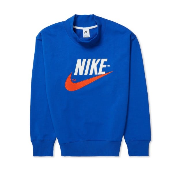 Nike Sportswear Trend Mock Neck Sweatshirt (Game Royal)