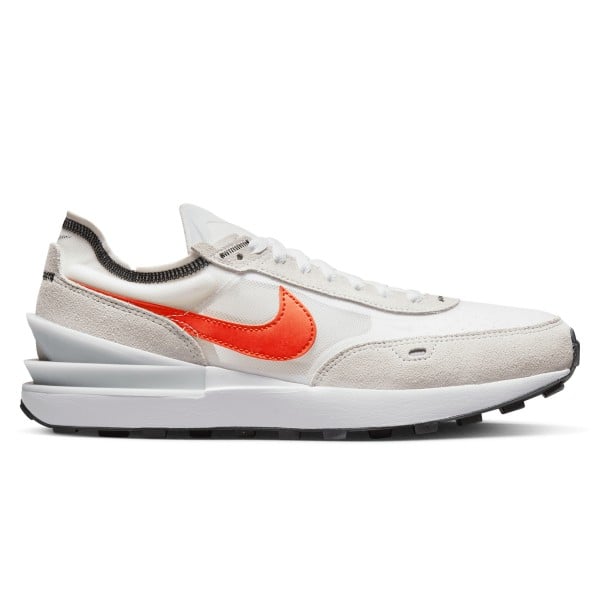 Nike Waffle One (White/Picante Red-Pure Platinum-White)