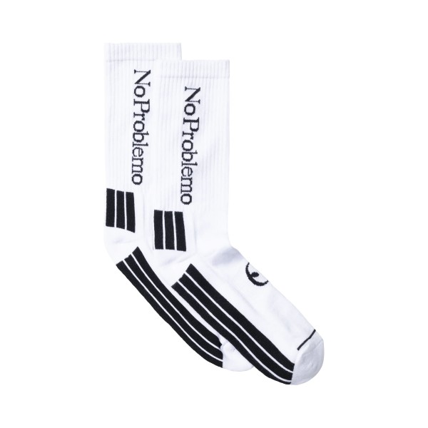 No Problemo Socks (White)
