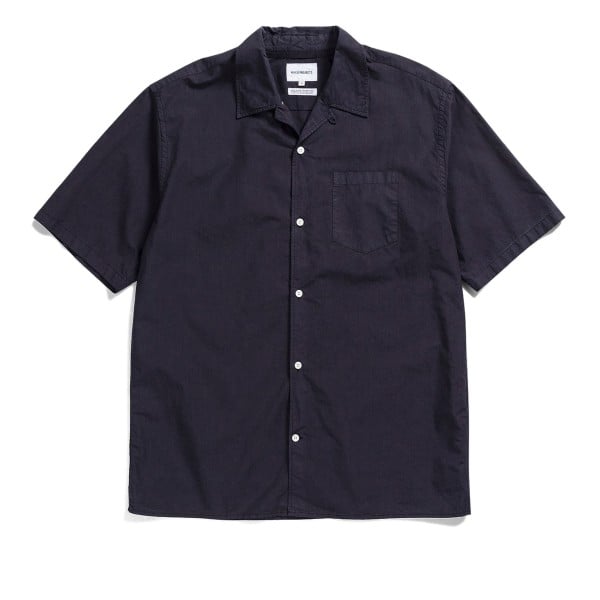 Norse Projects Carsten Tencel Shirt (Dark Navy)