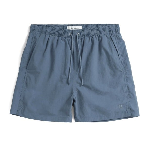 Norse Projects Hauge Recycled Nylon Swimmers (Fog Blue)