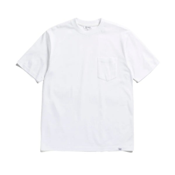 Norse Projects Johannes Organic Pocket T-Shirt (White)