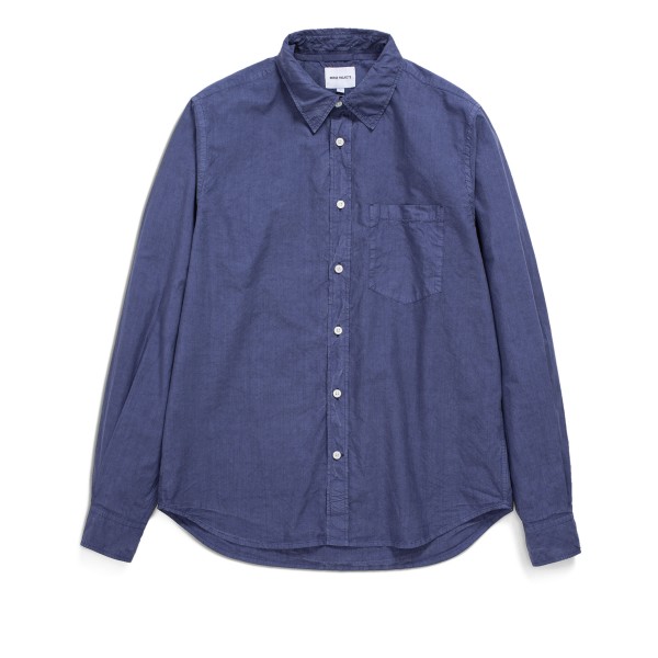 Norse Projects Osvald Tencel Shirt (Calcite Blue)