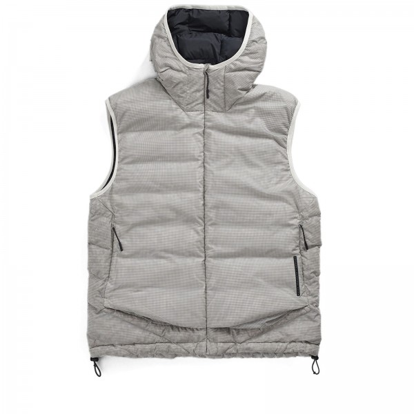 Norse Projects Pasmo Rip Hooded Down Gilet (Lucid White)
