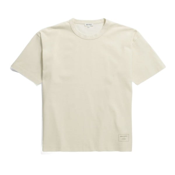 Norse Projects Simon Loose Printed T-Shirt (Ecru)