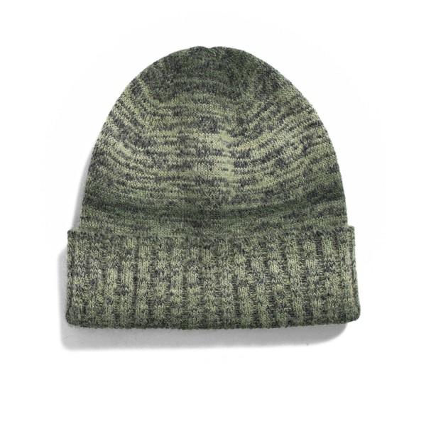 Norse Projects Space Dye Alpaca Mohair Cotton Beanie (Army Green)