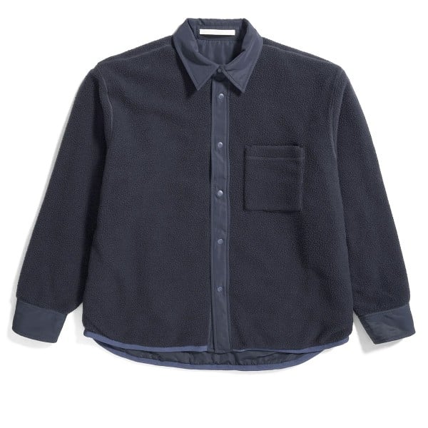 Norse Projects Ulrik Reversible Fleece Overshirt (Dark Navy)