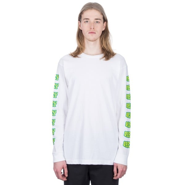 Obey Better Days Long Sleeve T-Shirt (White)