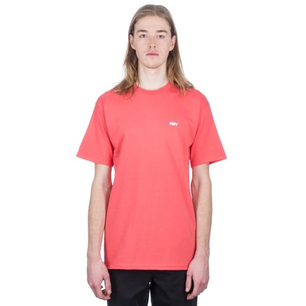 Obey Jumble LO-FI T-Shirt (Coral)