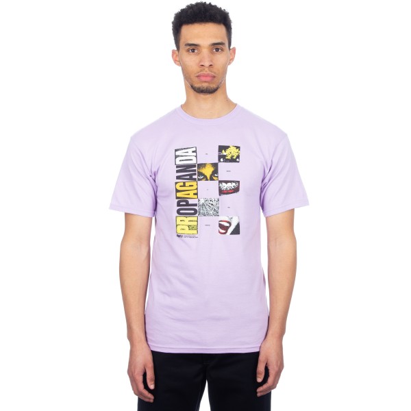 Obey Medium Is The Message T-Shirt (Lavender)