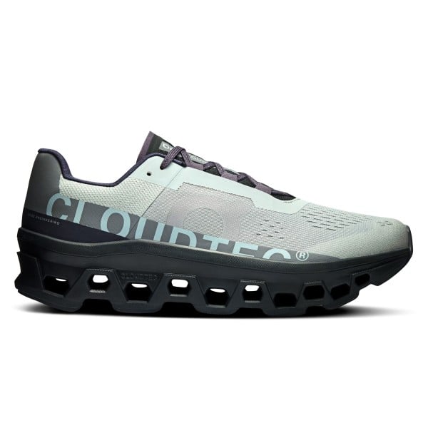 On Cloudmonster (Glacier/Black)