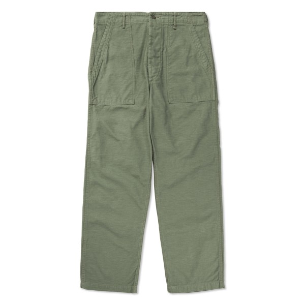 orSlow Regular Fit US Army Fatigue Pants (Green)