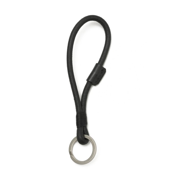 Our Legacy Knot Key Holder (Black Leather)